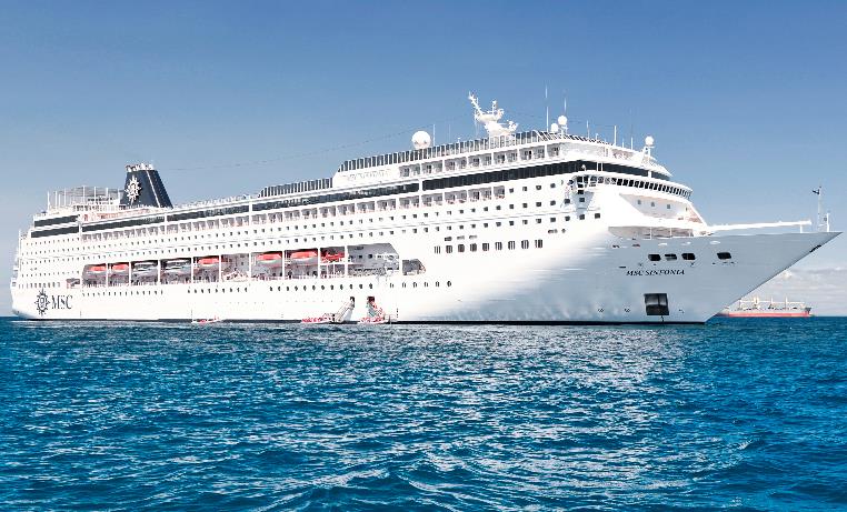 Cruzeiro 2026 Nacional Janeiro América do Sul MSC Sinfonia 2026 - 7 noites